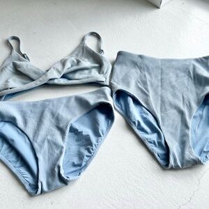 sz4 Lululemon Ribbed High Waist and Medium Coverage Bikini